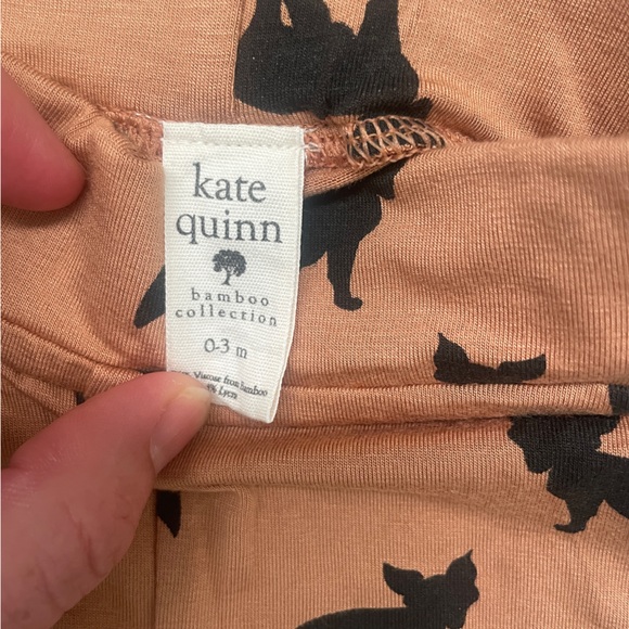 EUC Kate Quinn Tiny Fox leggings, 0-3 months - Picture 2 of 2